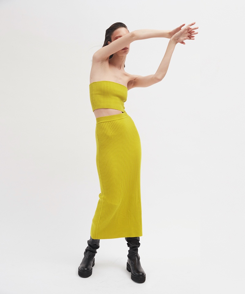 Sasha Knysh Wears Rebellious Fashion for DuJour Magazine