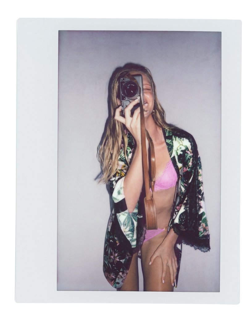 Abby Champion Victoria's Secret Polaroid