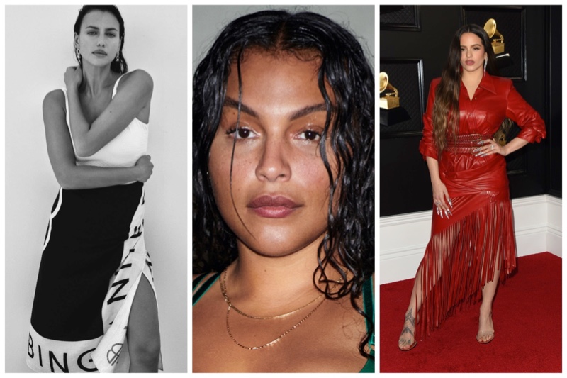 Week in Review: Irina Shayk for Anine Bing resort 2022 campaign, Paloma Elsesser in Victoria's Secret summer 2022, and Rosalía.