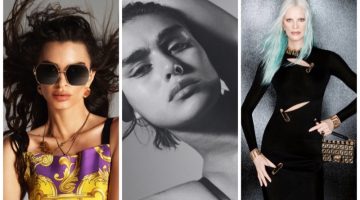 Week in Review: Emily Ratajkowski for Versace Eyewear spring 2022 campaign, Jill Kortleve poses for Harper's Bazaar US, Kristen McMenamy fronts Fendace pre-fall 2022 campaign.