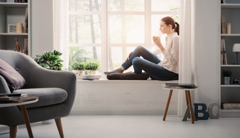 Woman Relaxing