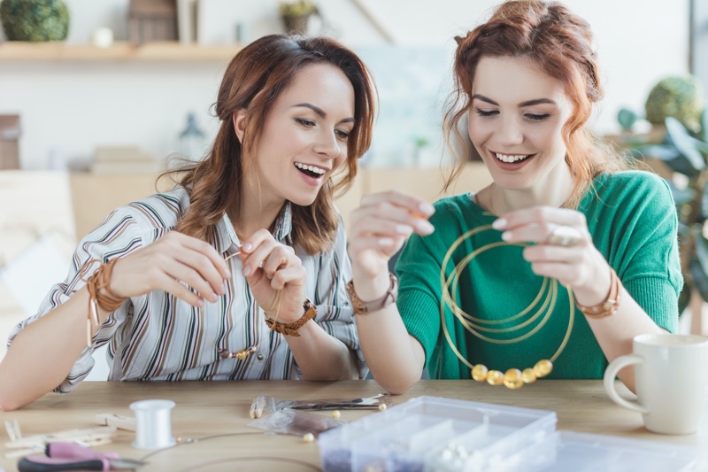 Women Making Jewelry Workshop
