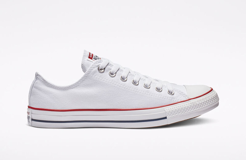 Womens Chuck Taylor All Star Low Optical White