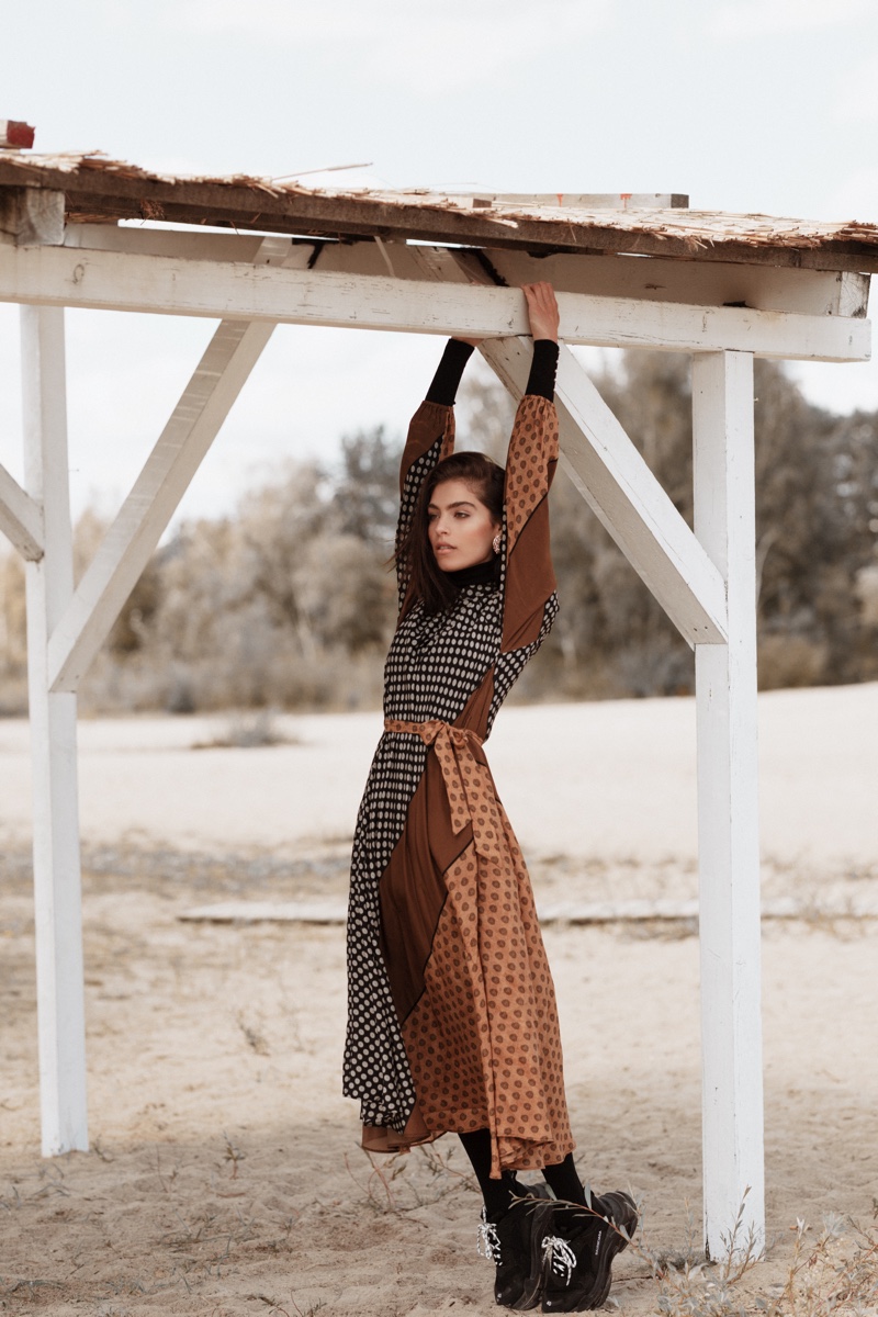 Billy Arora Models Chic Fashion for Harper's Bazaar Serbia