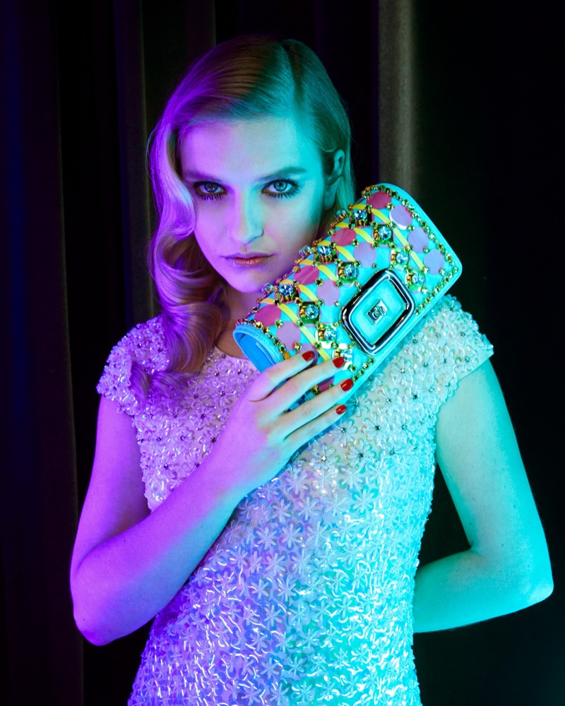 Camille Razat Roger Vivier Bag Campaign