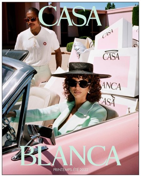 Mica Arganaraz is a Modern 'Pretty Woman' in Casablanca High Summer 2022 Casablanca Pretty Woman Campaign 2022