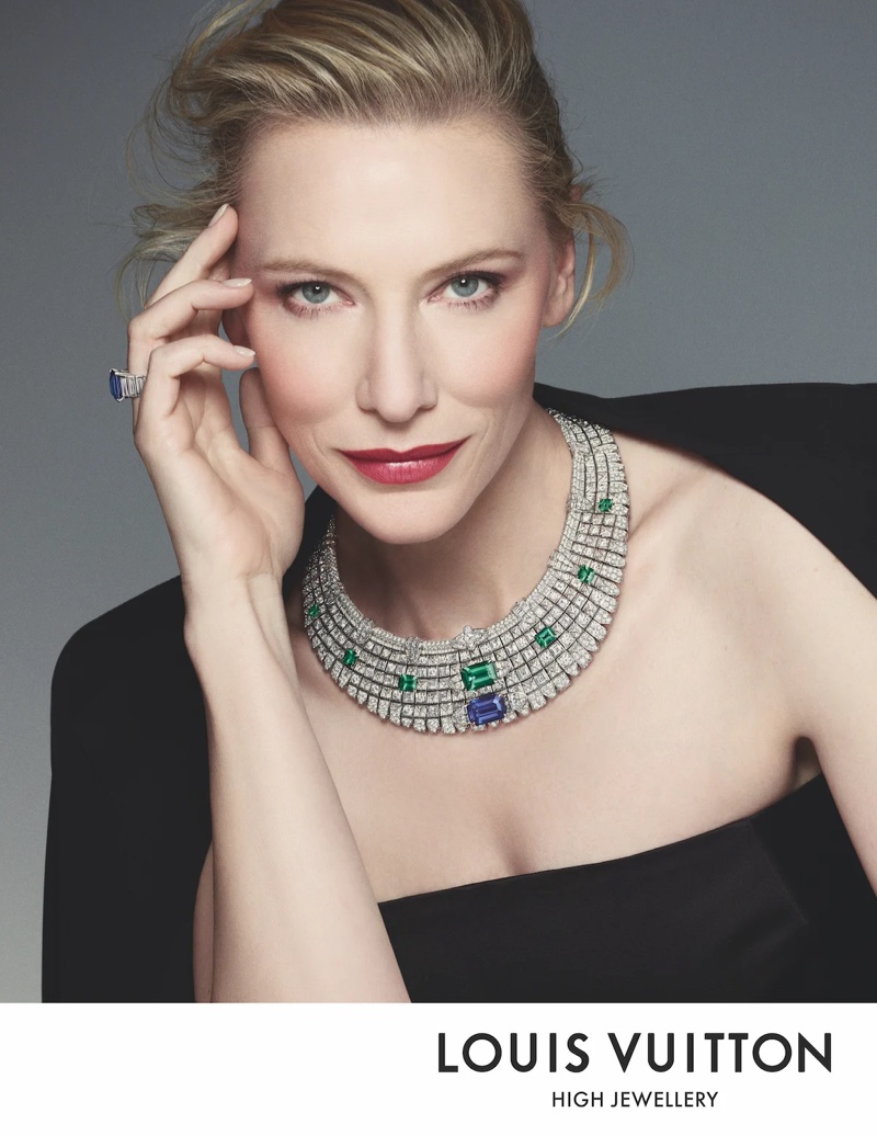 Cate Blanchett Louis Vuitton High Jewelry Spirit Campaign 2022