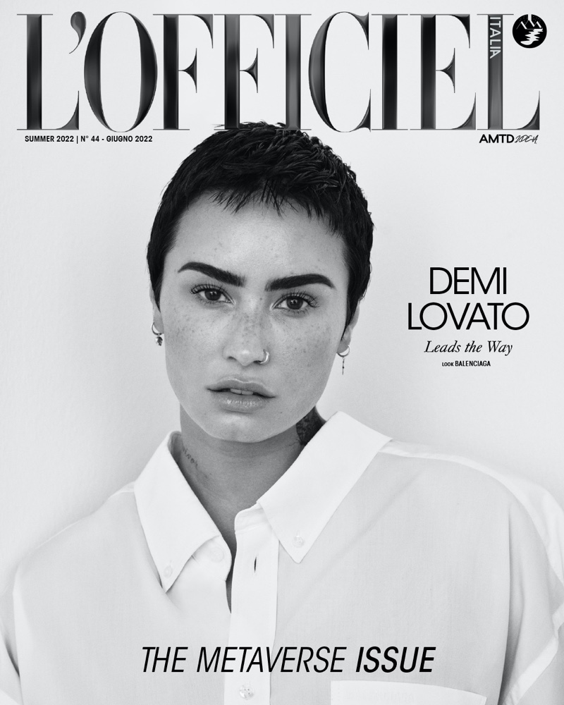 Demi Lovato L'Officiel Italia Summer 2022 Cover
