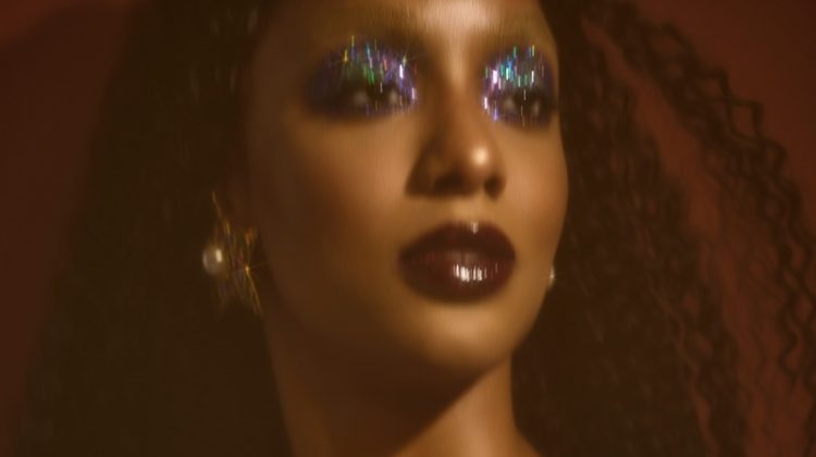 Ella Kweku Glitters for the Pages of Vogue Arabia