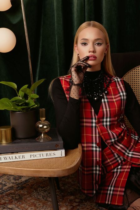 Exclusive: Emma Kay Crow by Arianna Vetere in 'Empty Home' Shirt, Vest Underskirt, & Skirt Rich Fashion. Photo: Arianna Vetere