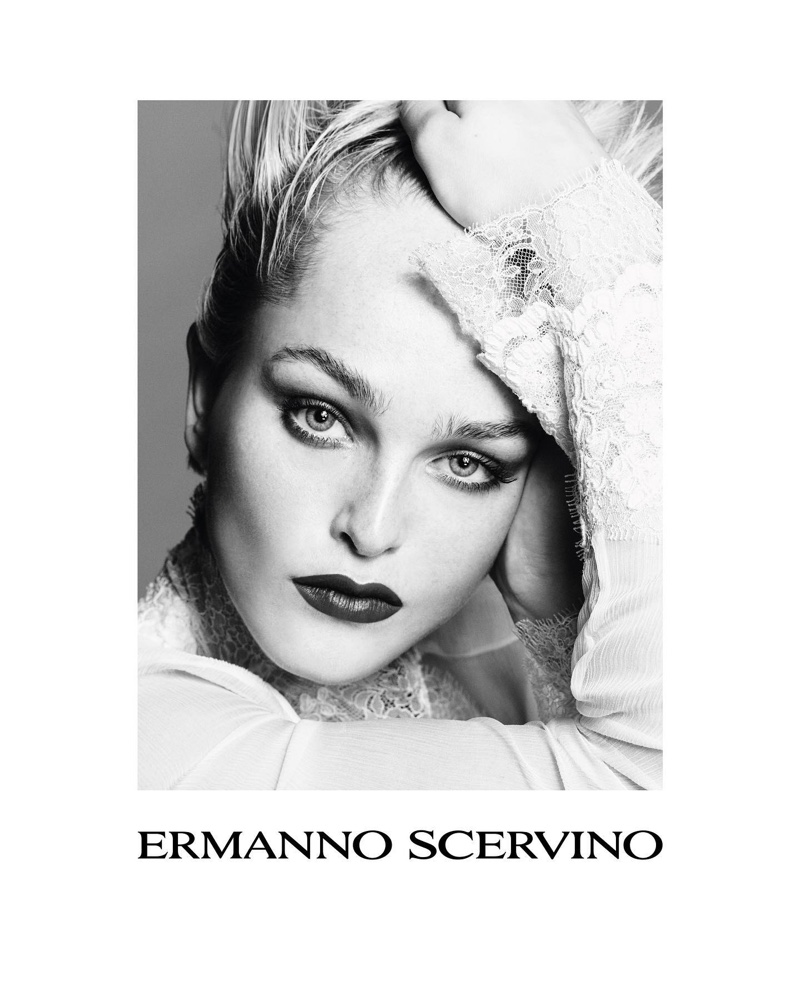 Jean Campbell Ermanno Scervino Campaign