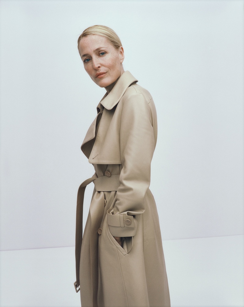 Gillian Anderson Chloe Pre-Fall 2022 Campaign