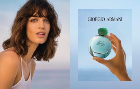 Greta Ferro Giorgio Armani Acqua di Gioia Fragrance Campaign