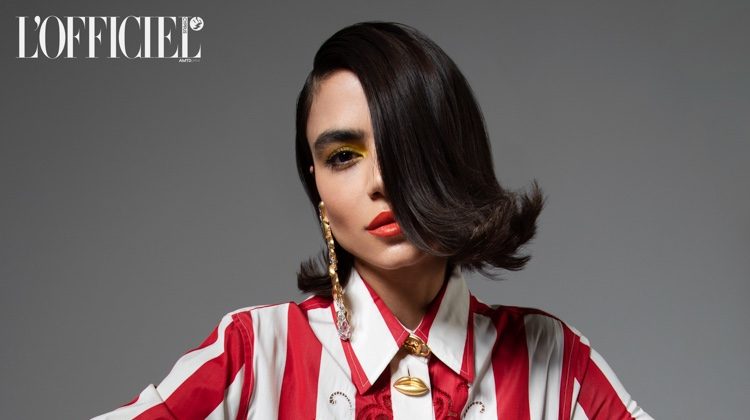 Hadar Kel Models Statement Styles for L’Officiel Cyprus