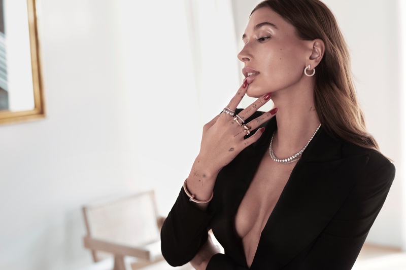 Hailey Bieber Tiffany & Co. Jewelry