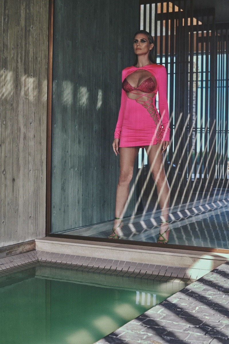 Heidi Klum Heats Up Dundas Resort 2023 Collection
