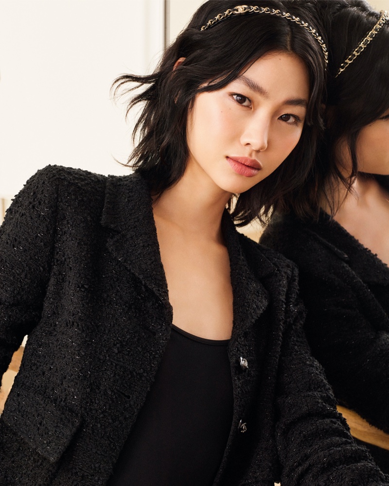 HoYeon Jung Chanel Les Beiges Makeup Campaign