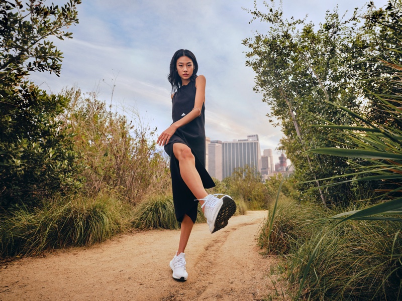 HoYeon Jung adidas Sportswear Fall 2022 Campaign