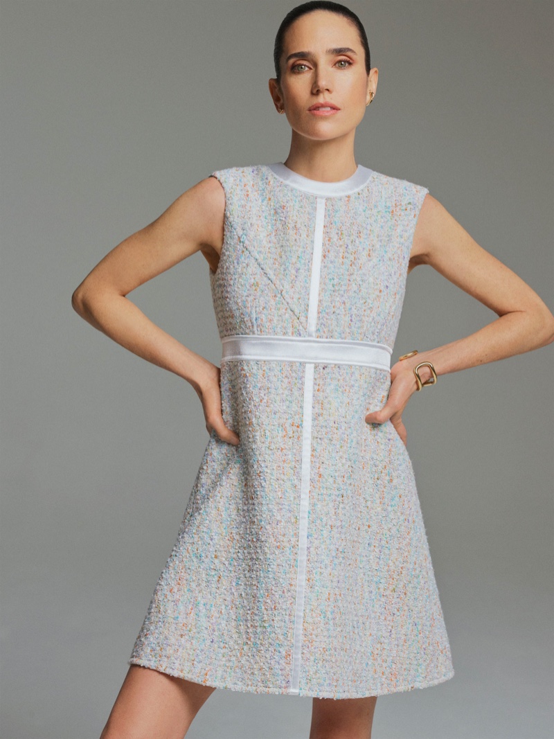Jennifer Connelly Louis Vuitton Sleeveless Dress