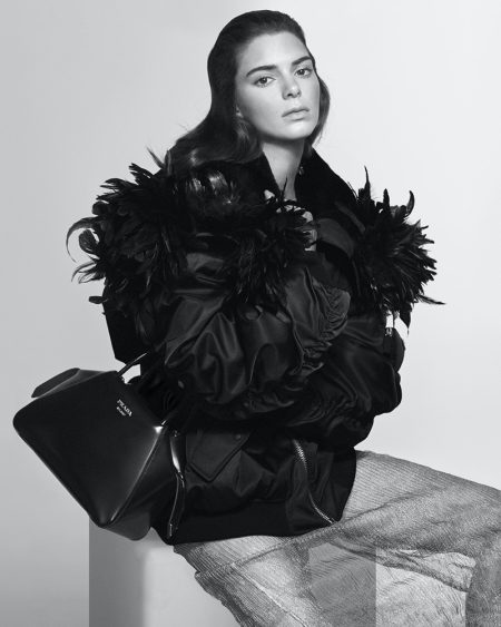 Kendall Jenner, Hunter Schafer Stand Out in Prada Fall 2022 Campaign Kendall Jenner Prada Fall 2022 Campaign