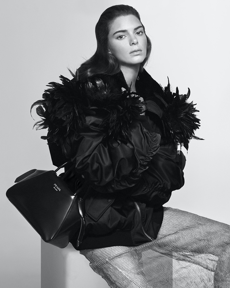 Kendall Jenner Prada Fall 2022 Campaign Photos