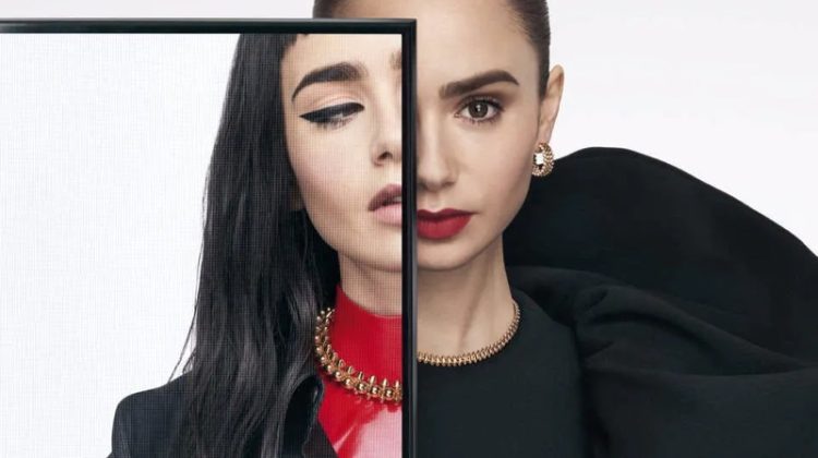 Lily Collins Shows Duality for Clash de Cartier Campaign