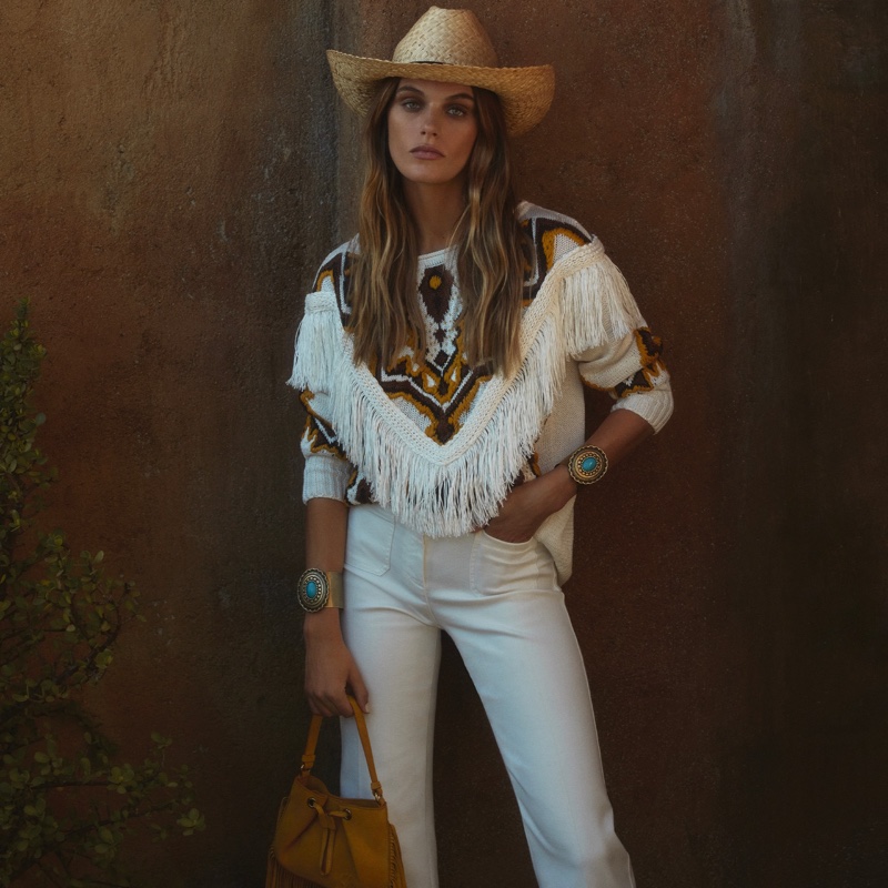 Luisa Spagnoli Summer 2022 Campaign Western Fashion