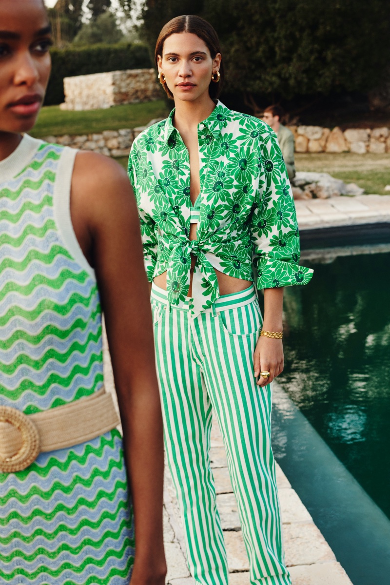 Mango Summer 2022 Campaign Green Fashion