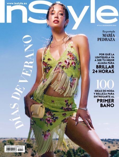 Maria Pedraza Sizzles for the Pages of InStyle Spain Maria Pedraza InStyle Spain July August 2022 Cover