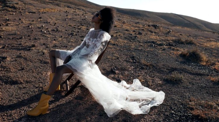 Marianne Painelli Embraces Ethereal Looks for Vogue Korea