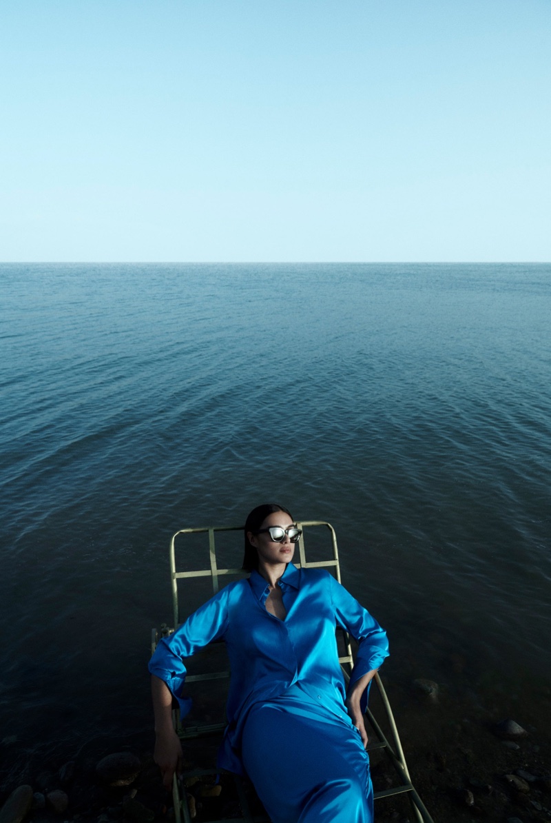 Color Splash: Jill Kortleve Models Massimo Dutti's New Arrivals