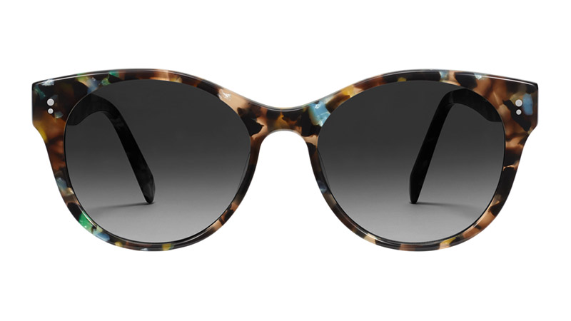 Warby Parker Annika Sunglasses in Aventurine Tortoise $95