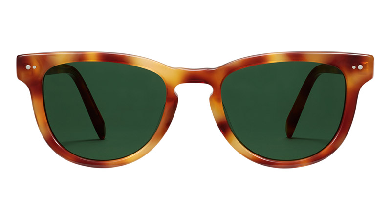 Warby Parker Easley Sunglasses in Lager Tortoise $95