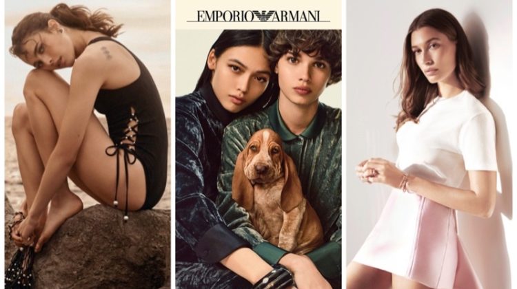 Week in Review: Margaret Qualley for Chanel Coco Beach, Emporio Armani fall-winter 2022 campaign, and Hailey Bieber for Tiffany & Co.