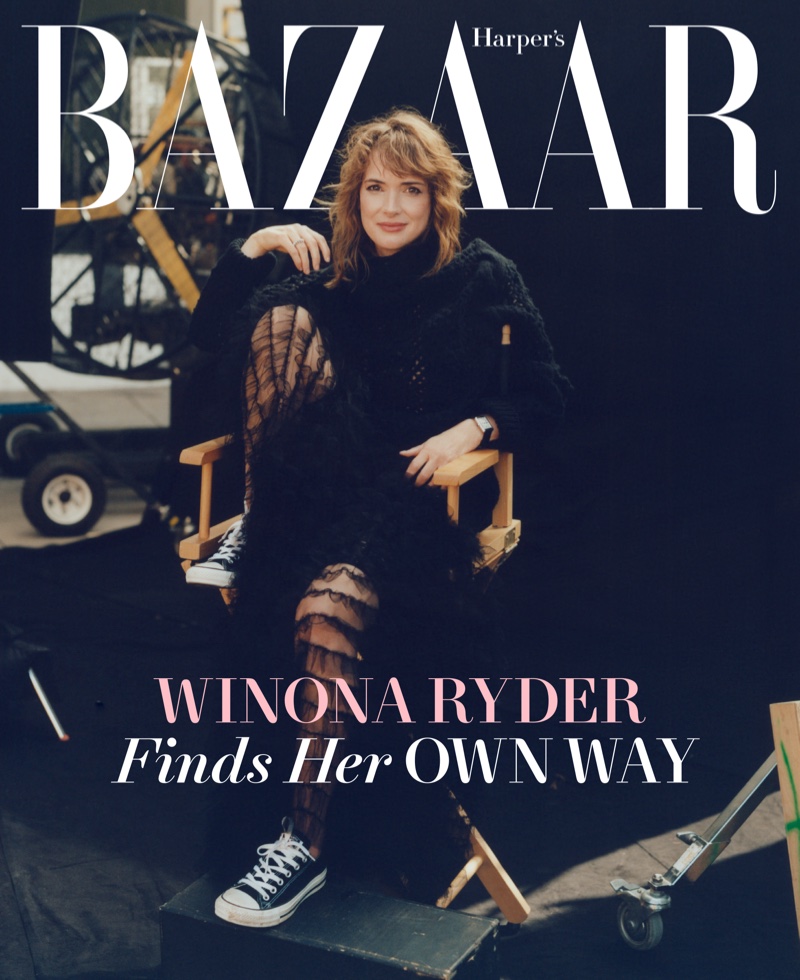 Winona Ryder Harper's Bazar US July 2022 Cover