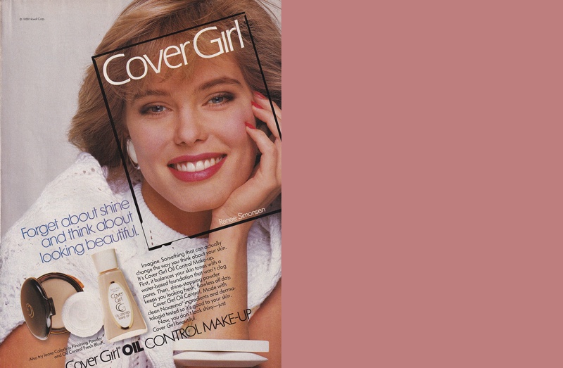 80s Makeup Foundation Cover Girl Ad
