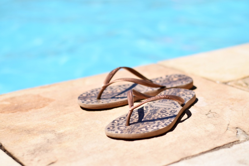 Animal Print Havaianas Sandals Flip Flop