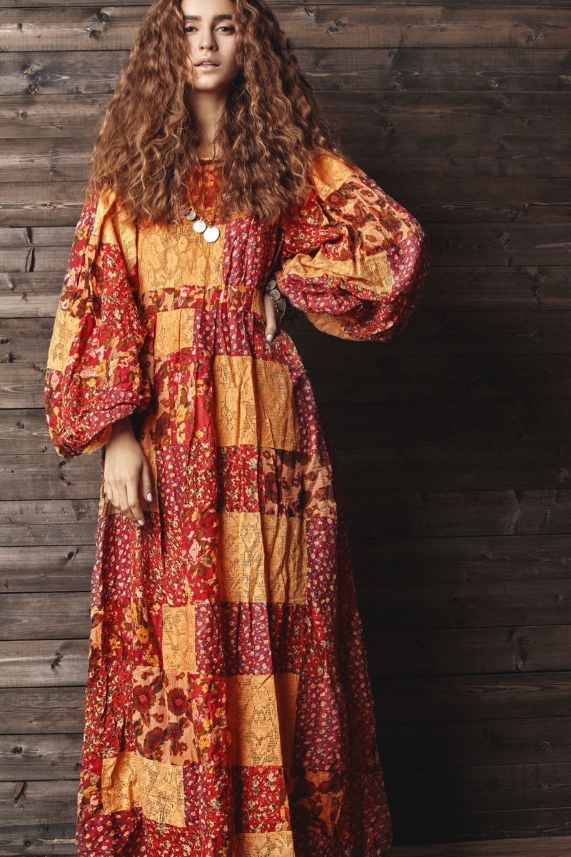 Boho Dress Patchwork