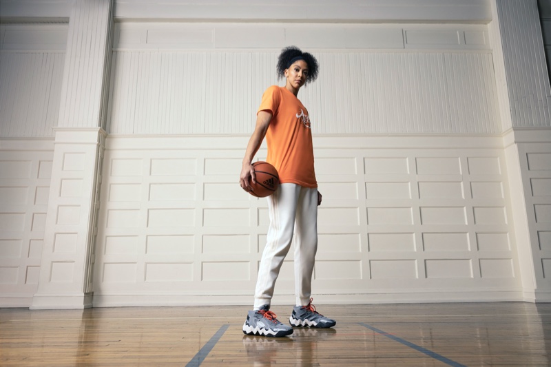 Candace Parker adidas Basketll 2022 Photoshoot