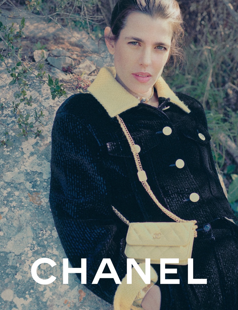 Charlotte Casiraghi Chanel Pre-Fall 2022 Campaign