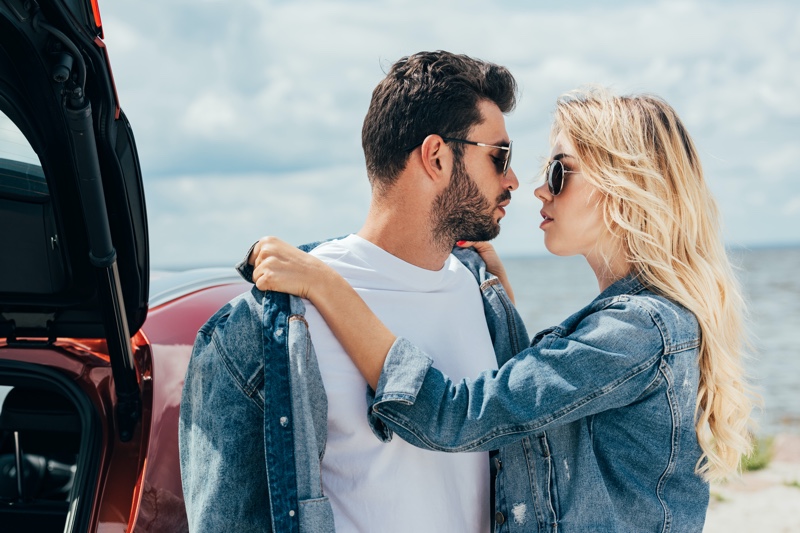 Couple Wearing Denim