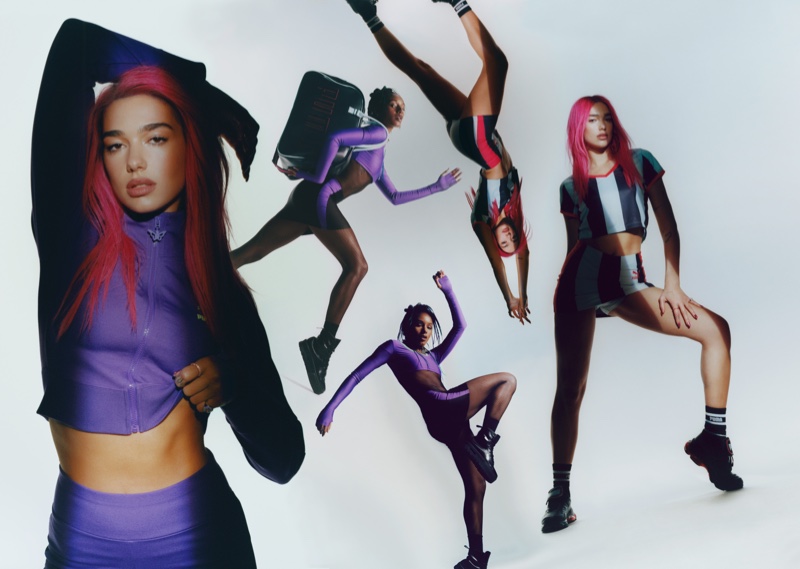 Dua Lipa PUMA Pink Hair Flutur Drop 2