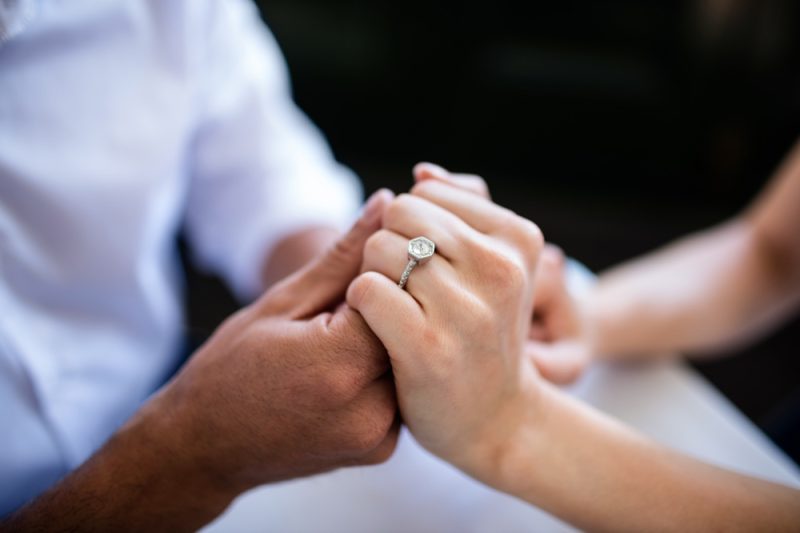 Engagement Ring Vintage Style