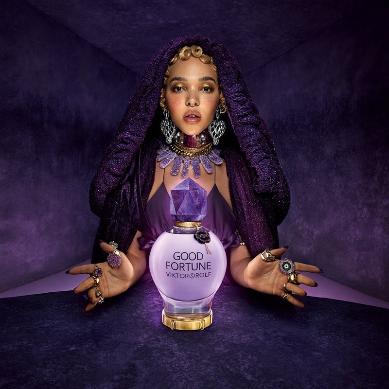 FKA Twigs Viktor Rolf Good Fortune Fragrance Campaign