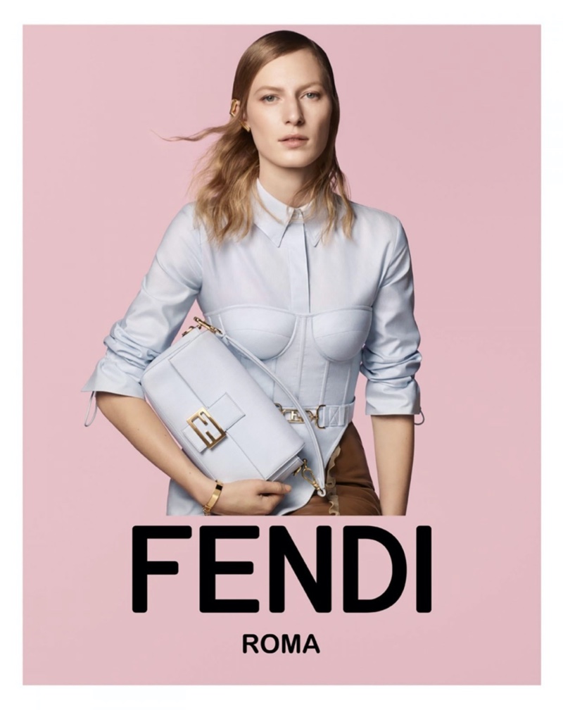 Fendi Fall 2022 Campaign Julia Nobis