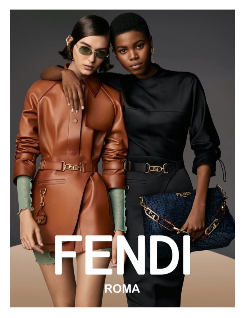 Fendi Leather Fall 2022 Campaign