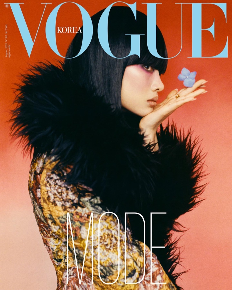 Hoyeon Jung Bob Haircut Vogue Korea Cover