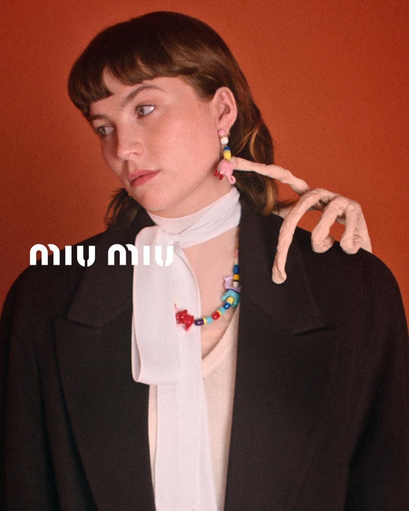 Bjork Daughter Miu Miu Campaign Jewelry