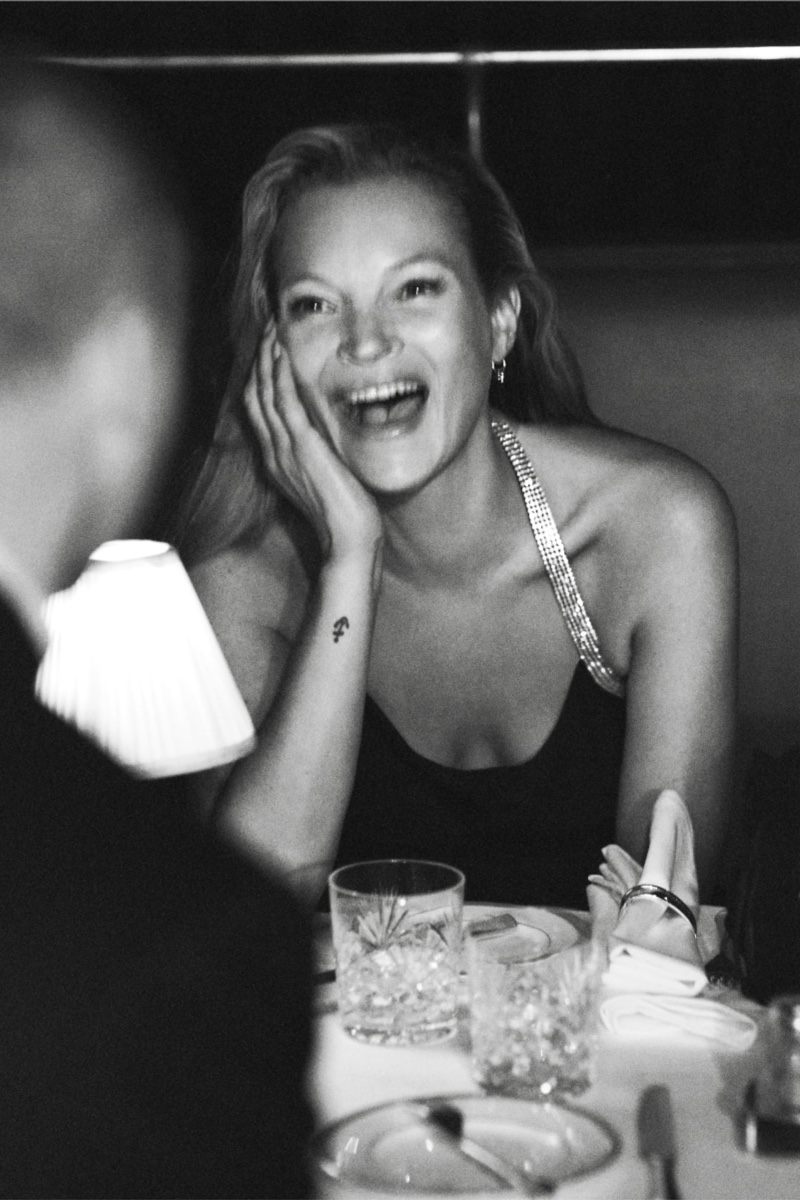 Kate Moss Zara Rhinestone Draped Dress