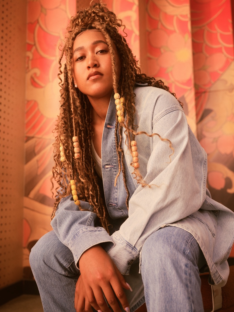 Naomi Osaka Levi's Denim Campaign